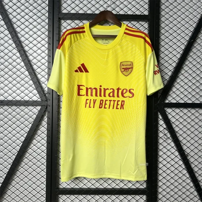 Arsenal Yellow Goalkeeper Kit 25/26