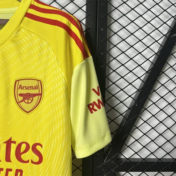 Arsenal Yellow Goalkeeper Kit 25/26