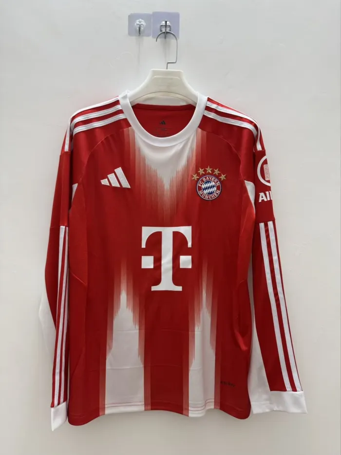 Bayern Munich Adult Long Sleeve Home Kit 24/25
