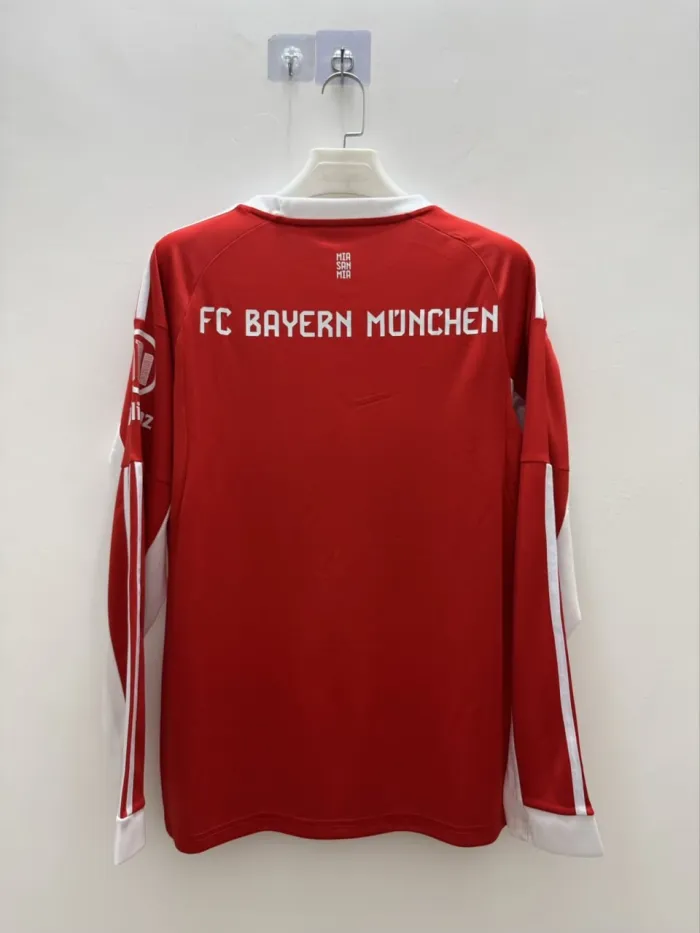 Bayern Munich Adult Long Sleeve Home Kit 24/25