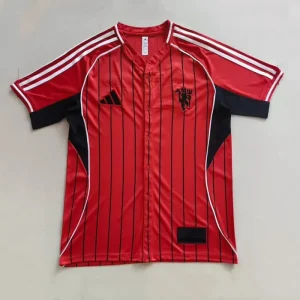 Manchester United Limited Edition Baseball Top 25/26