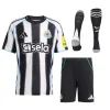 Newcastle United Home kids kit with socks