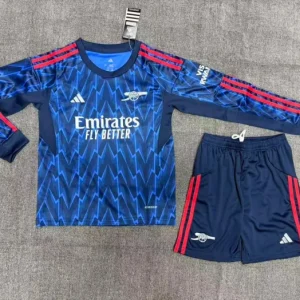 Arsenal Away Childrens Kit Long Sleeve 25/26