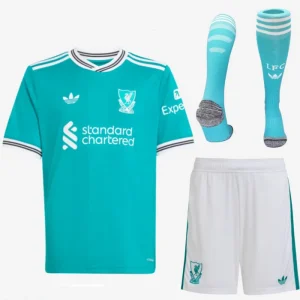 Liverpool Childrens Third Kit with socks 25/26